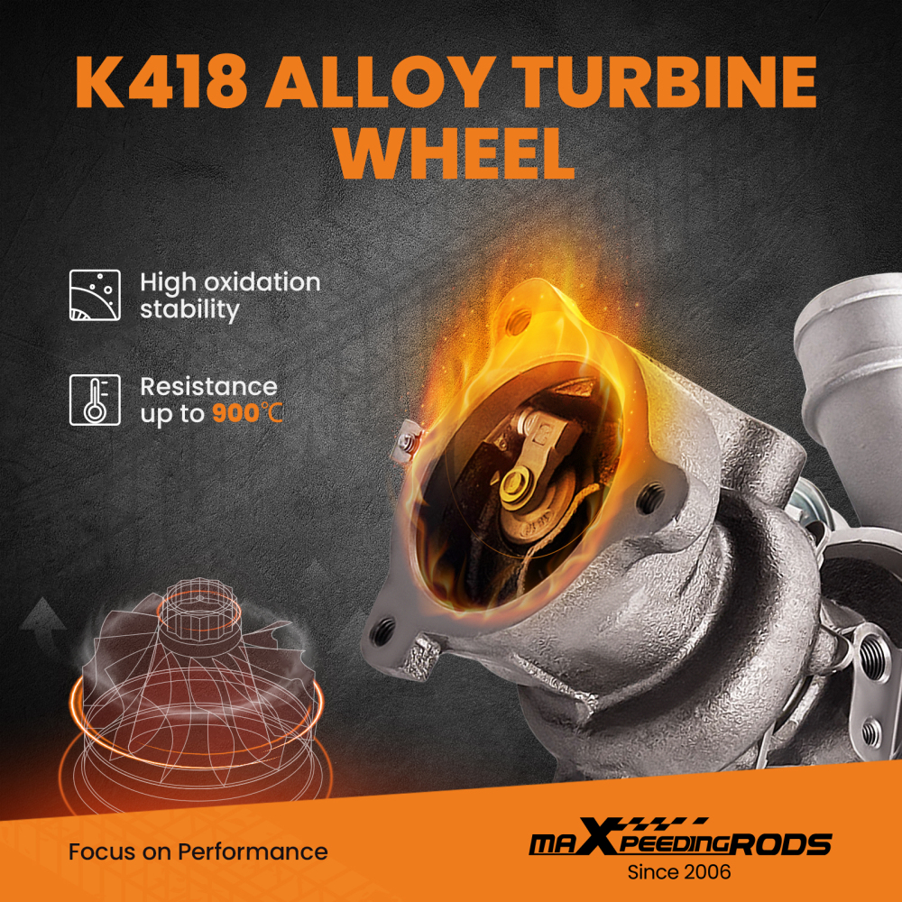 K04-022 K04-020 Turbo Cargador Turbolader compatible para Audi S3 1.8 l P APY/AMK 99-02