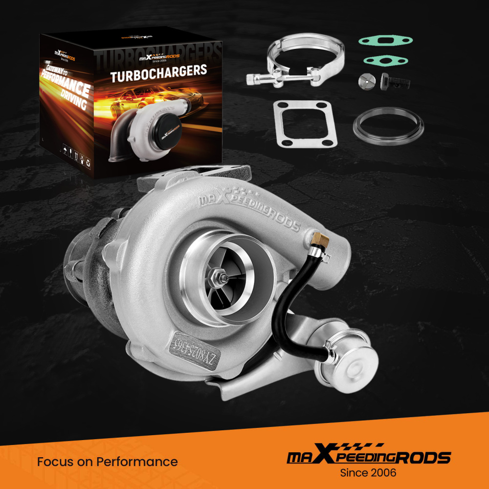 Universale Turbo T3 Turbocompressore 420BHP A/R: 0.5, A/R: 0.63 for 4 6 CYL