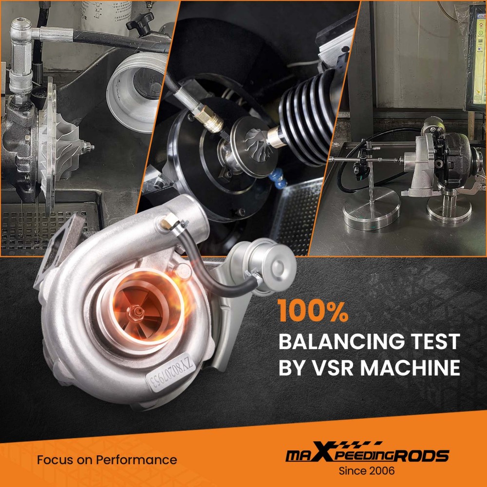 Universale Turbo T3 Turbocompressore 420BHP A/R: 0.5, A/R: 0.63 for 4 6 CYL