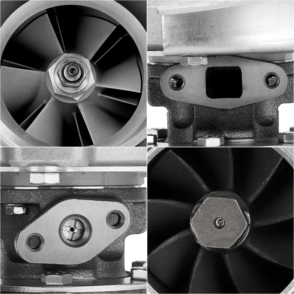 Universale Turbo T3 Turbocompressore 420BHP A/R: 0.5, A/R: 0.63 for 4 6 CYL