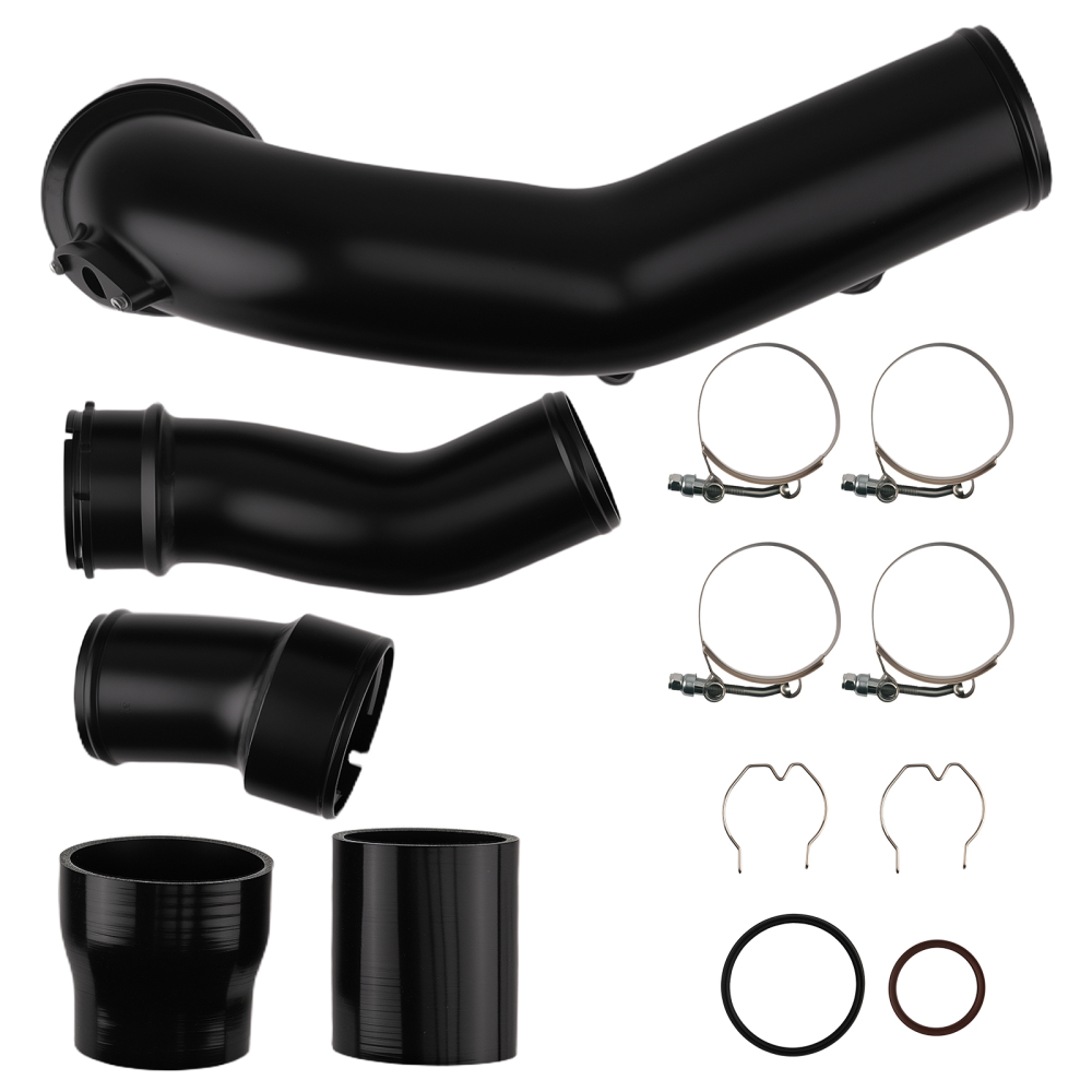 Charge Pipe Kit compatible for BMW N55 535i 640i 740Li F10 F12 f13 3.0L Aluminum