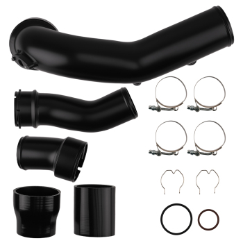 Charge Pipe Kit compatible for BMW N55 535i 640i 740Li F10 F12 f13 3.0L Aluminum