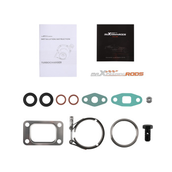 Universal Water + Oil Turbo Turbocompressore GT3076 GT3037 Turbo A/R: 0.6, 0.82