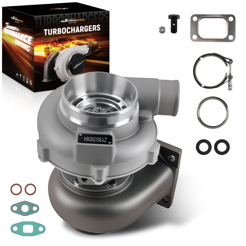 Universal Water + Oil Turbo Turbocompressore GT3076 GT3037 Turbo A/R: 0.6, 0.82