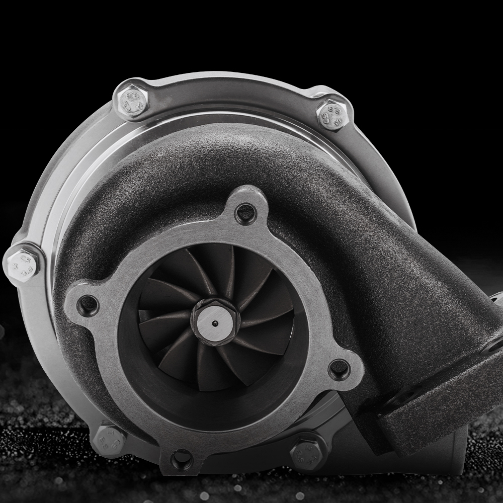 Universal Turbo GT35 GT3582 W/ Titanium Heat Shield Billet T3 .7 4 Bolts 600BHP