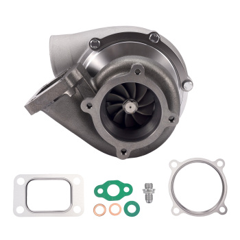 GT35 GT3582 T3 .63 A/R Dual Ball Bearing Turbo Anti-Surge+High-Silica Blanket