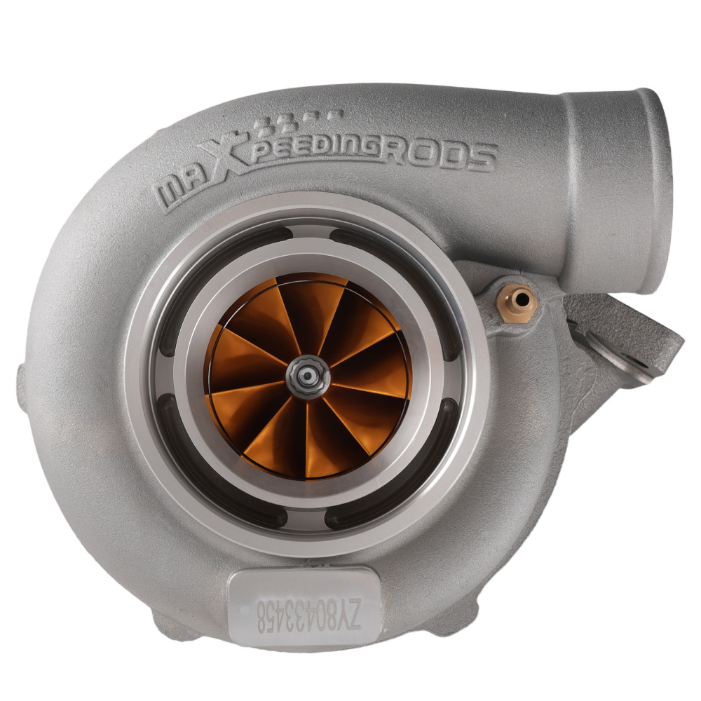 Upgraded Billet GT35 GT3582 T3 0.7 AR Turbo 600HP w/ Oil Supply Return Line Kit