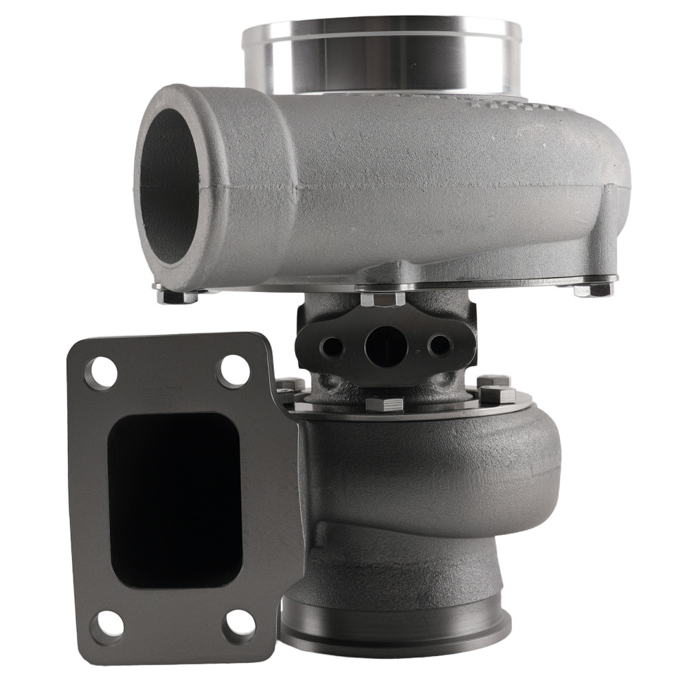 Upgraded Billet GT35 GT3582 T3 0.7 AR Turbo 600HP w/ Oil Supply Return Line Kit