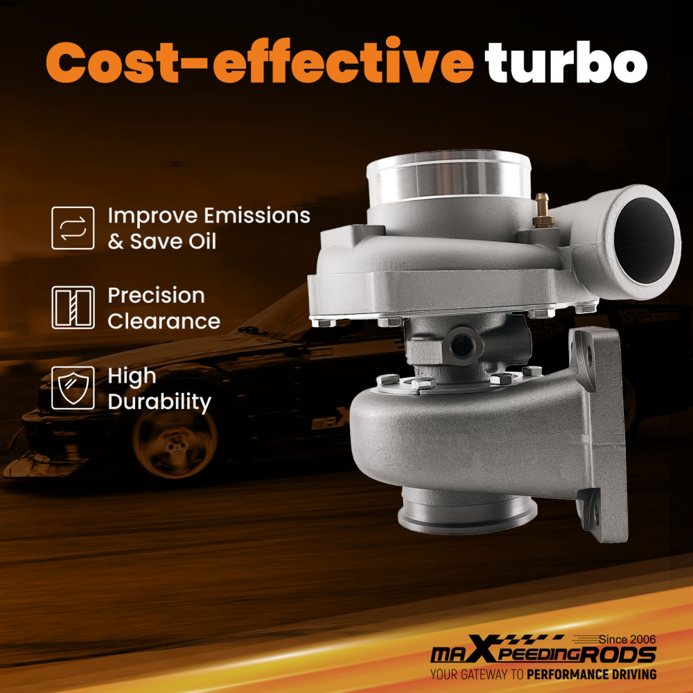 Upgrade Billet T3 V-Band GT3582 GT35 A/R .70  A/R .63 Turbo Up to 600BHP