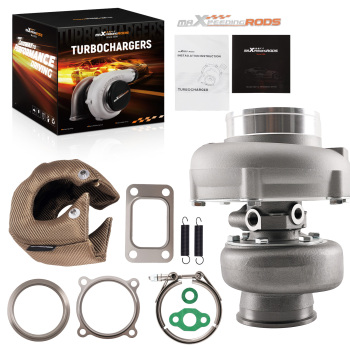 GT35 GT3582 T3 AR0.70 0.63 Billet Turbocharger 600hpsW/ Titanium Fiber Blanket