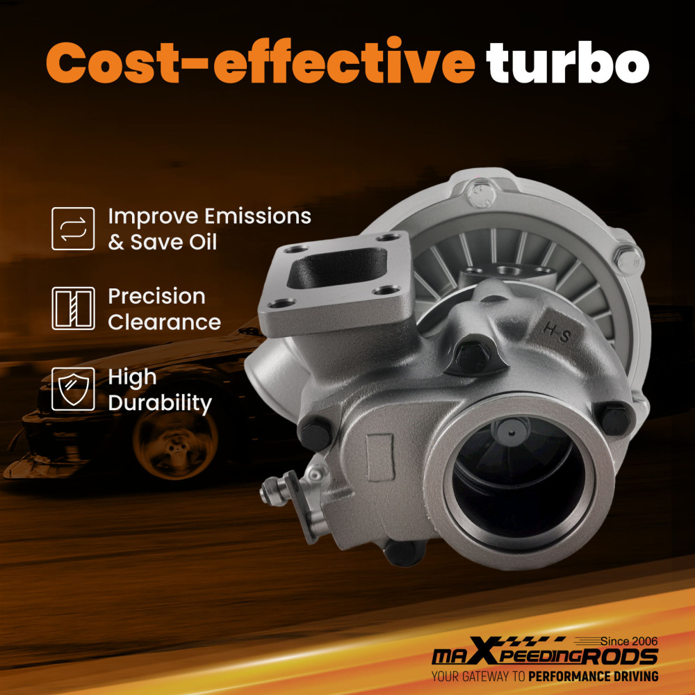 T3 Universal Turbo cargador 0.63 A/R Turbine Brida V Banda for 1.5L-2.5L