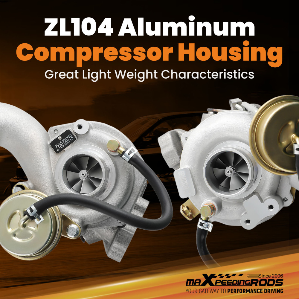 Pair Turbo Turbocharger compatible for Audi RS4 S4 A6 Allroad Quattro 2.7L K04-025 K04-026