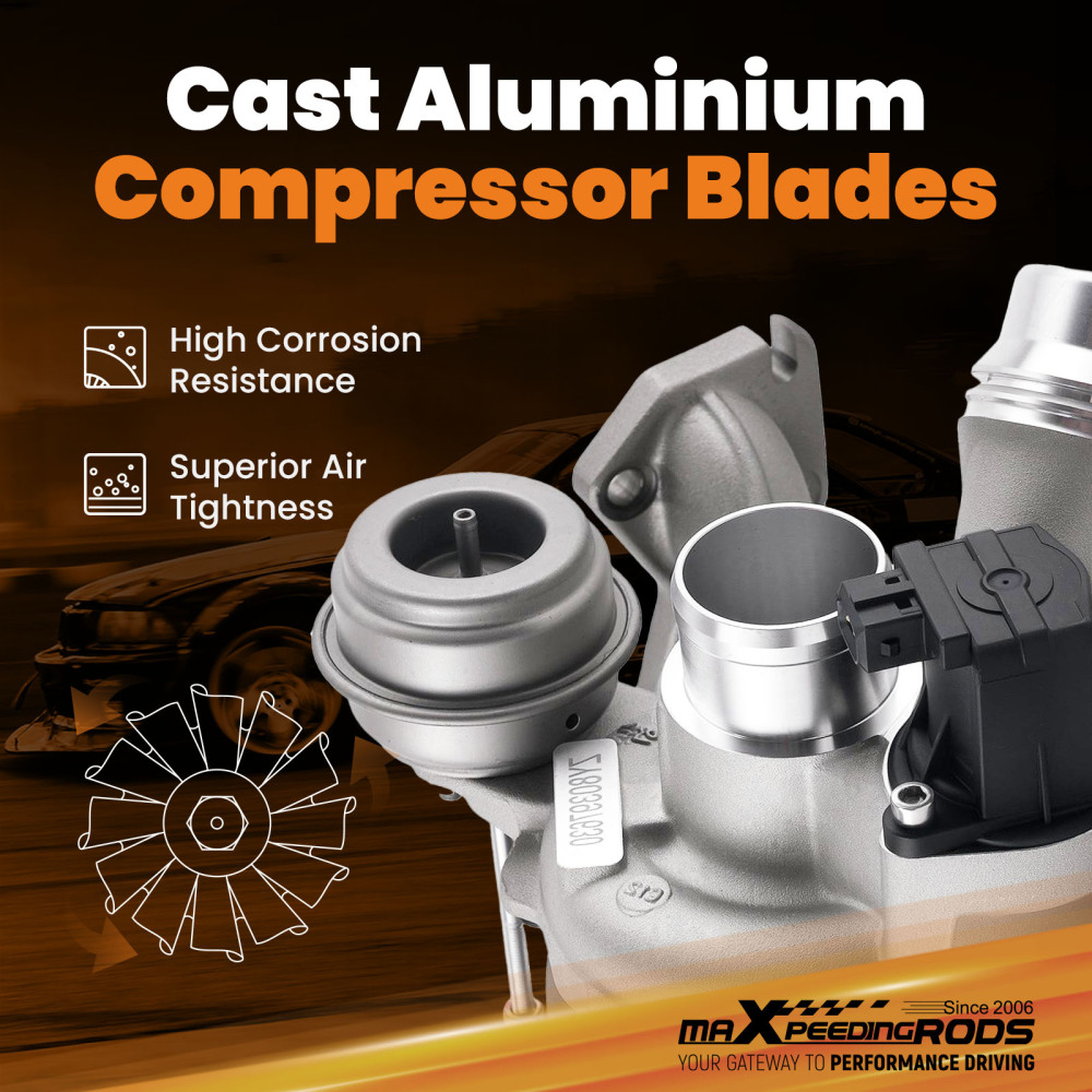 Turbocompresseur GT1238SZ compatible pour BMW F20 116i 118i 136PS 820021-5001S 2011-2019