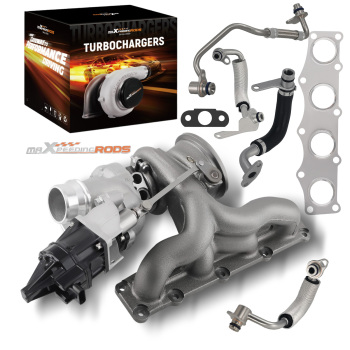 Turbo Kit compatible for BMW 320i 328i 520i 528i X1 X3 Z4 xDrive N20B20A + Oil Coolant Line