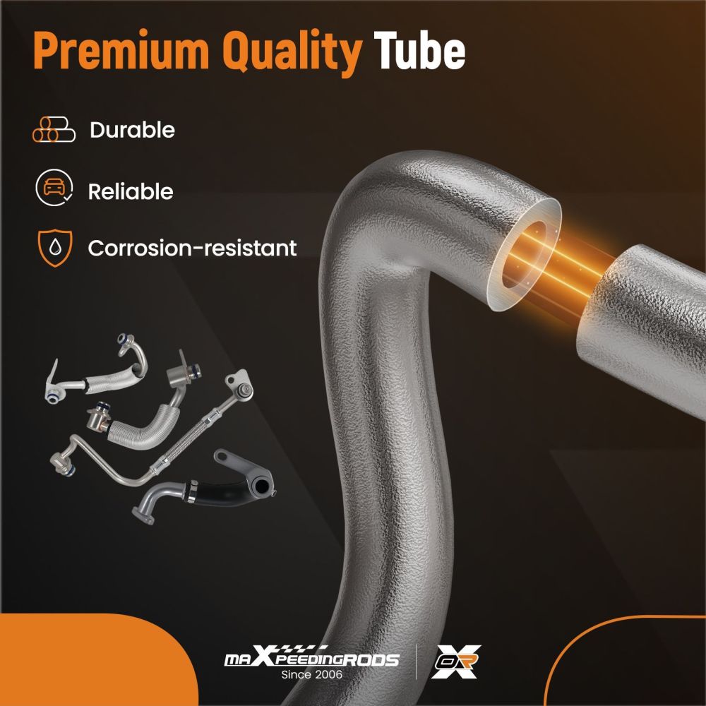 Turbo Kit compatible for BMW 320i 328i 520i 528i X1 X3 Z4 xDrive N20B20A + Oil Coolant Line