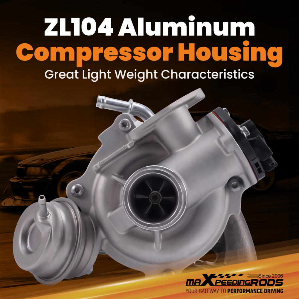 Turbo Charger compatible for Ford Fiesta Focus EcoSport 1.0L EcoBoost 74Kw 1799852 1761178