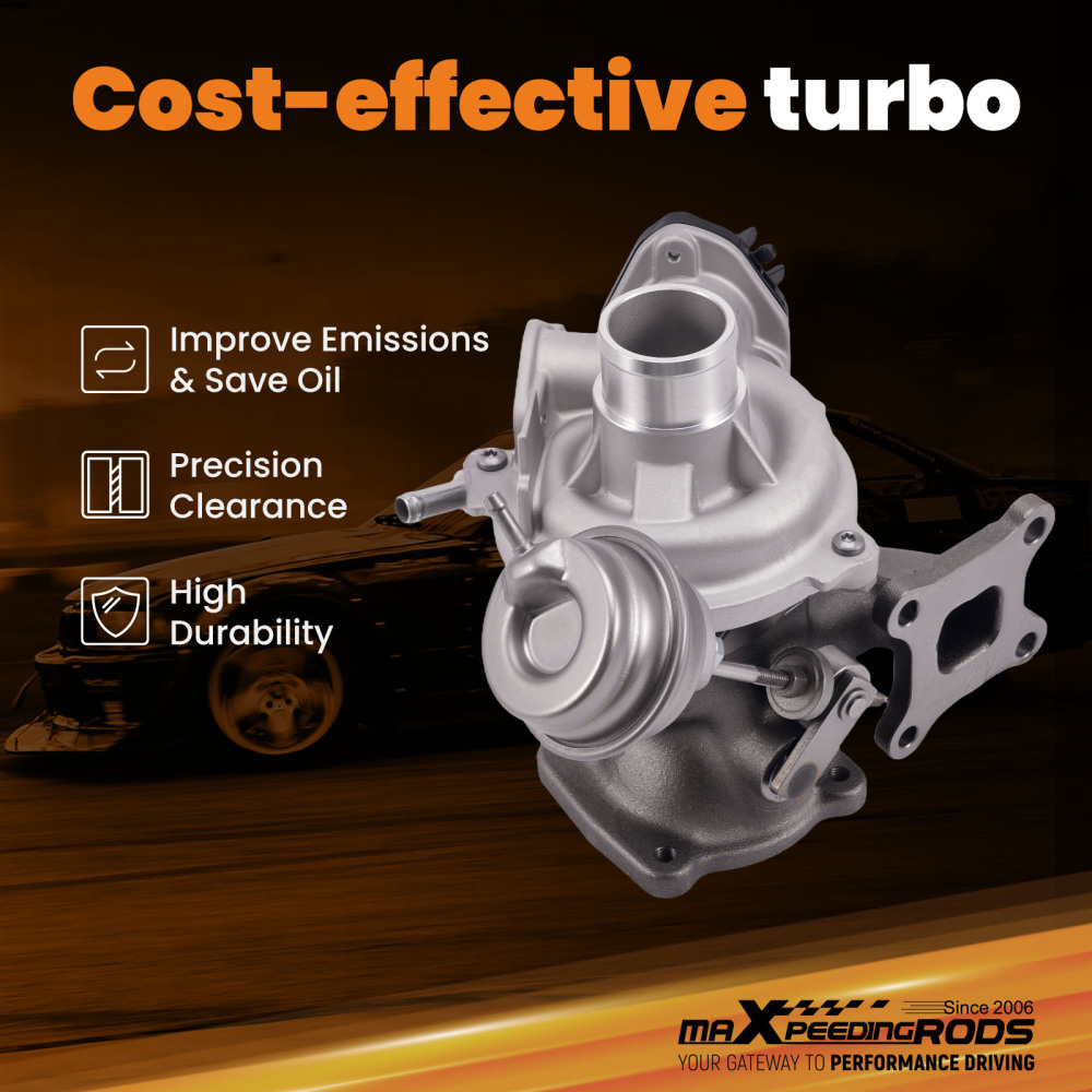 Turbo Charger compatible for Ford Fiesta Focus EcoSport 1.0L EcoBoost 74Kw 1799852 1761178