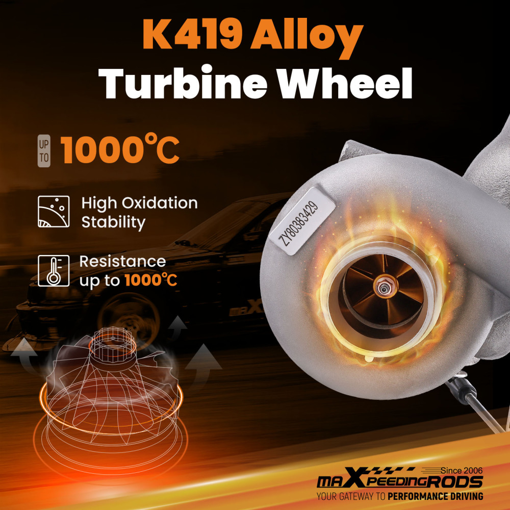 Billet Turbo compatible for Kia Optima Sportage compatible for Hyundai Santa Fe 2.0L 2010-2016 282312G410