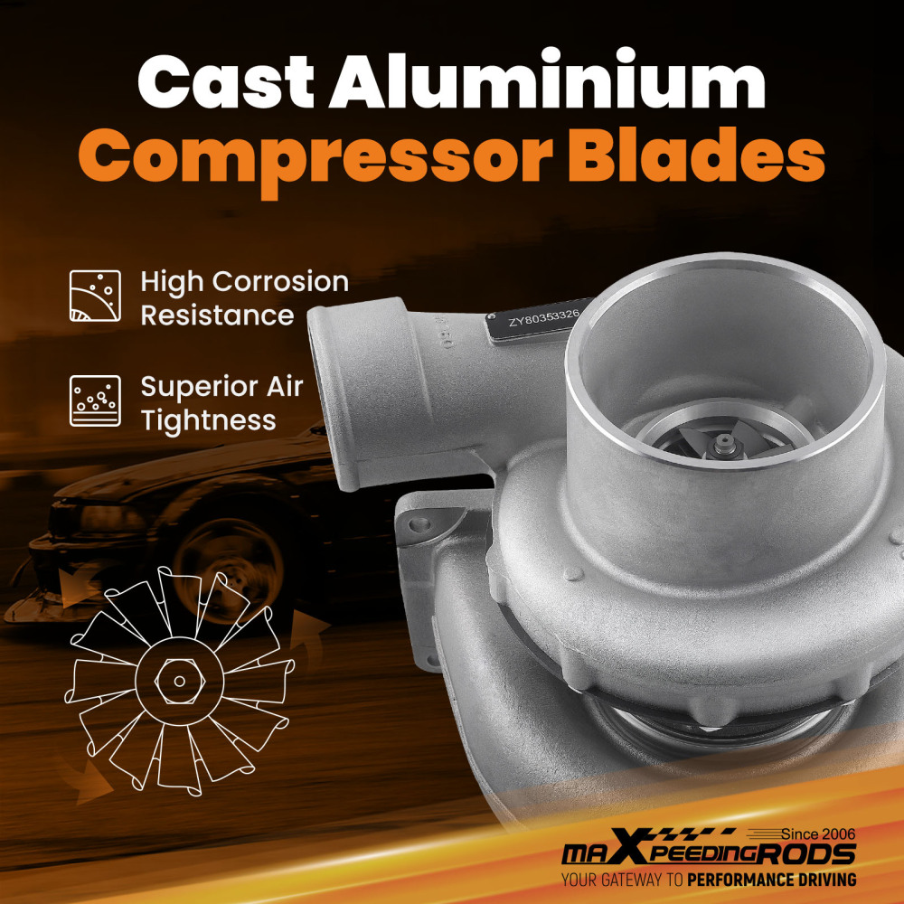 Turbo Turbocharger compatible for Cummins NTA855 NTC444 88NT400 BHT3B Diesel 1970-2012