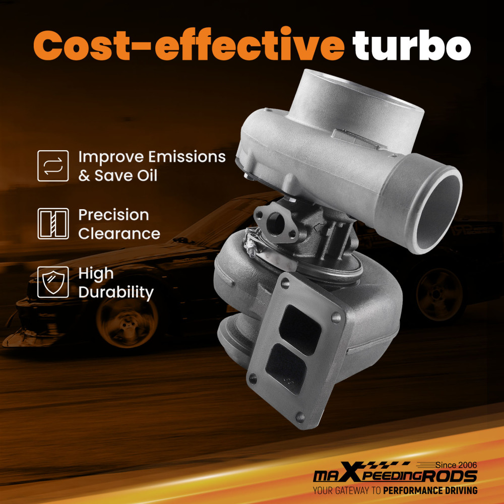 Turbo Turbocharger compatible for Cummins NTA855 NTC444 88NT400 BHT3B Diesel 1970-2012