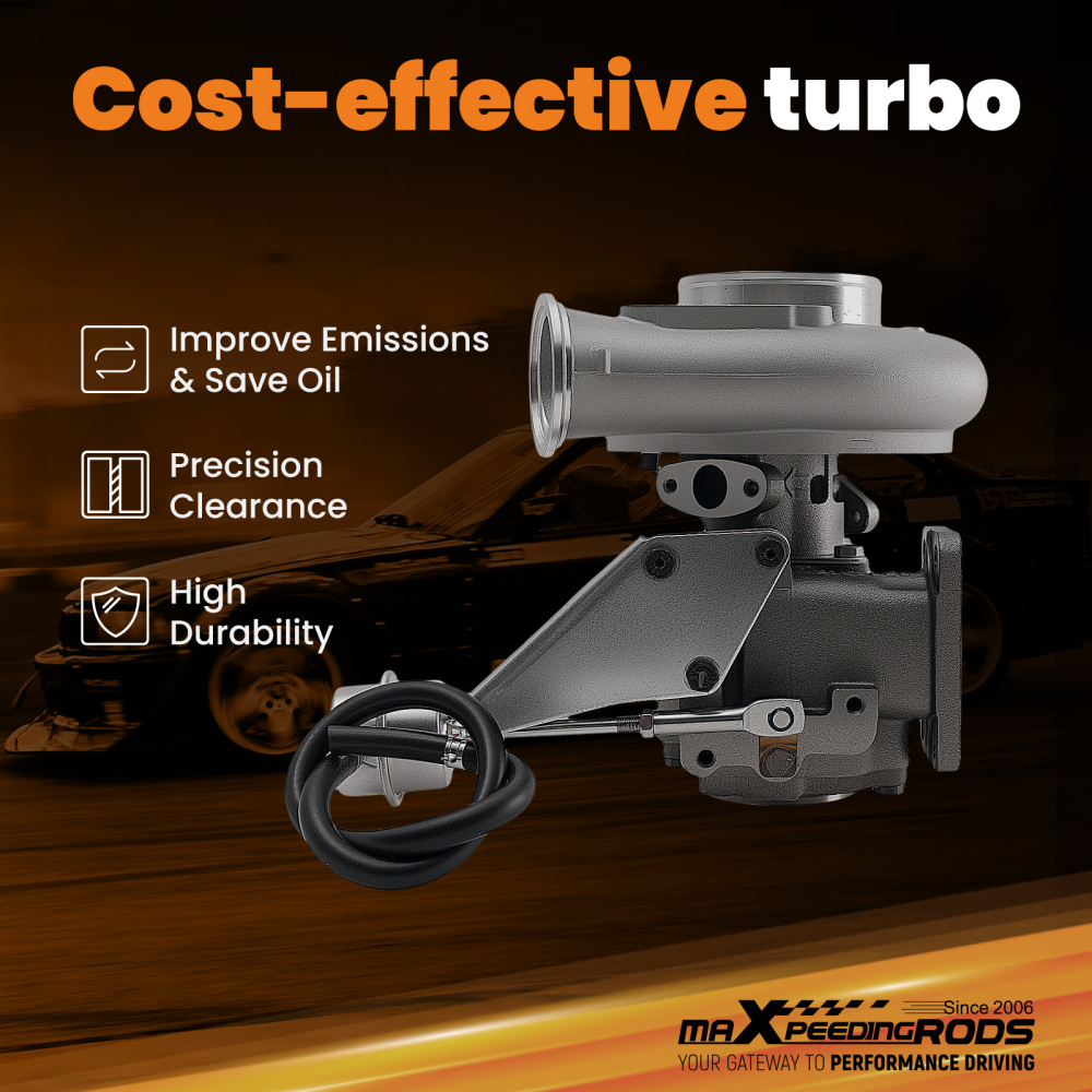 Turbo Turbocharger compatible for Dodge Ram 2500 3500 6BT 5.9L l6 1994 -1995 HX35W Diesel