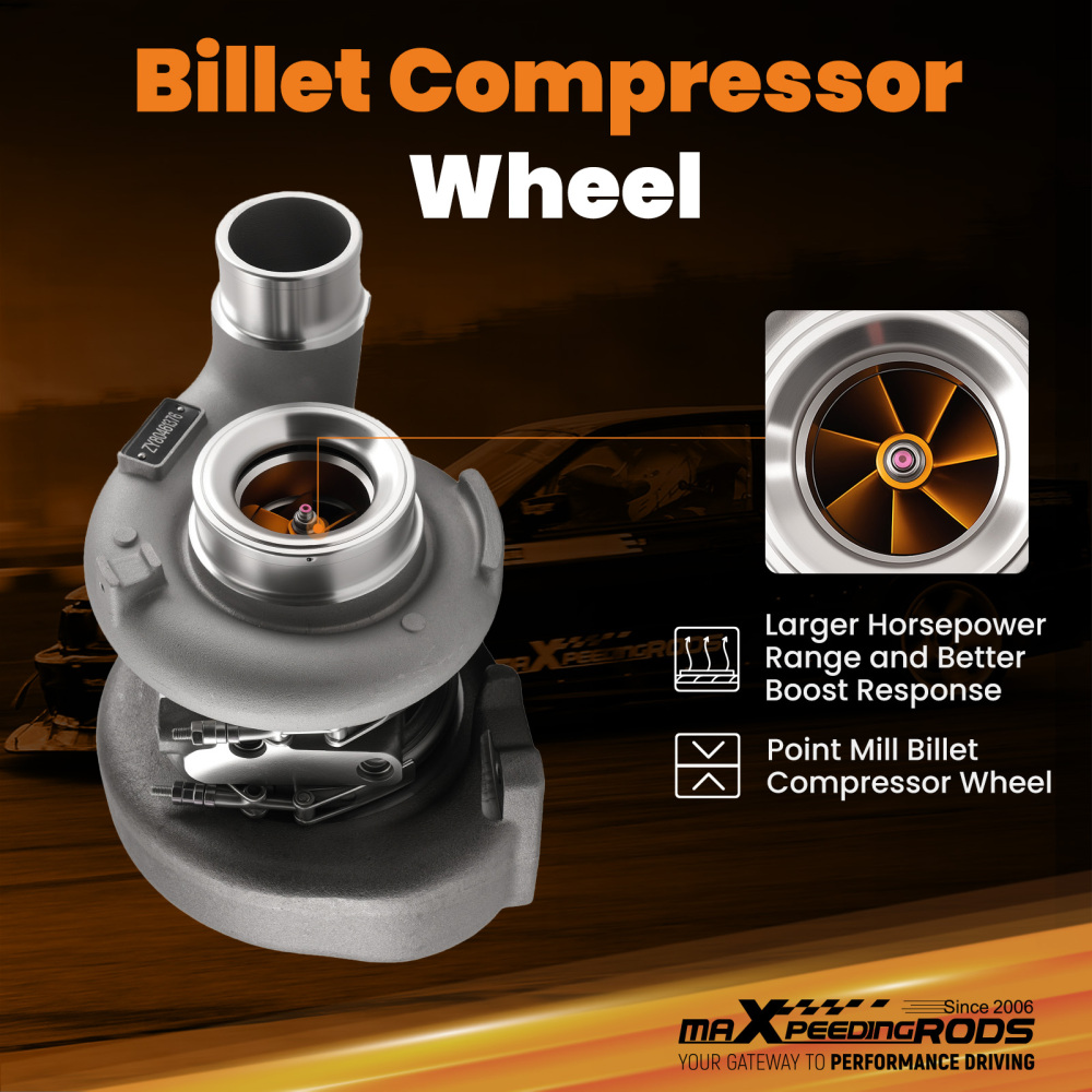Upgraded Billet Turbo compatible for Dodge Ram 2500 3500 6.7L L6 compatible for Cummins Diesel 2013 - 2018