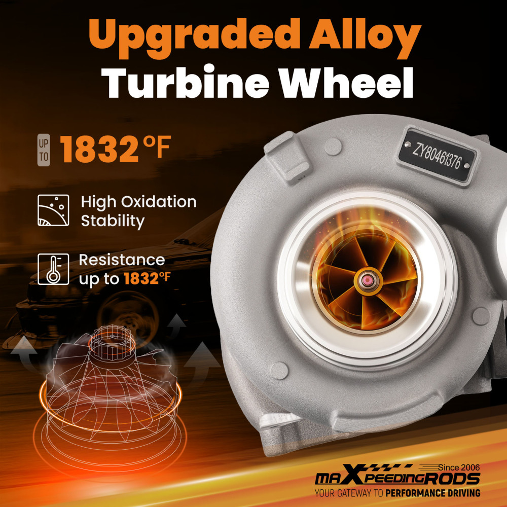 Upgraded Billet Turbo compatible for Dodge Ram 2500 3500 6.7L L6 compatible for Cummins Diesel 2013 - 2018