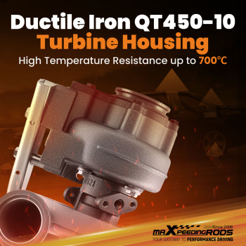 Turbo compatible for Dodge Ram 2500 3500 5.9L 1998.5 24V Engine Diesel HX35W Twin-Scroll