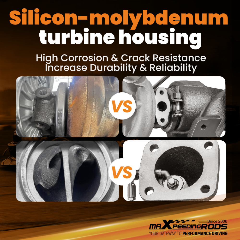 TD03L4 Billet Turbocharger compatible for Ford Transit 2.2 TDCi 63KW 49131-05312 PUMA