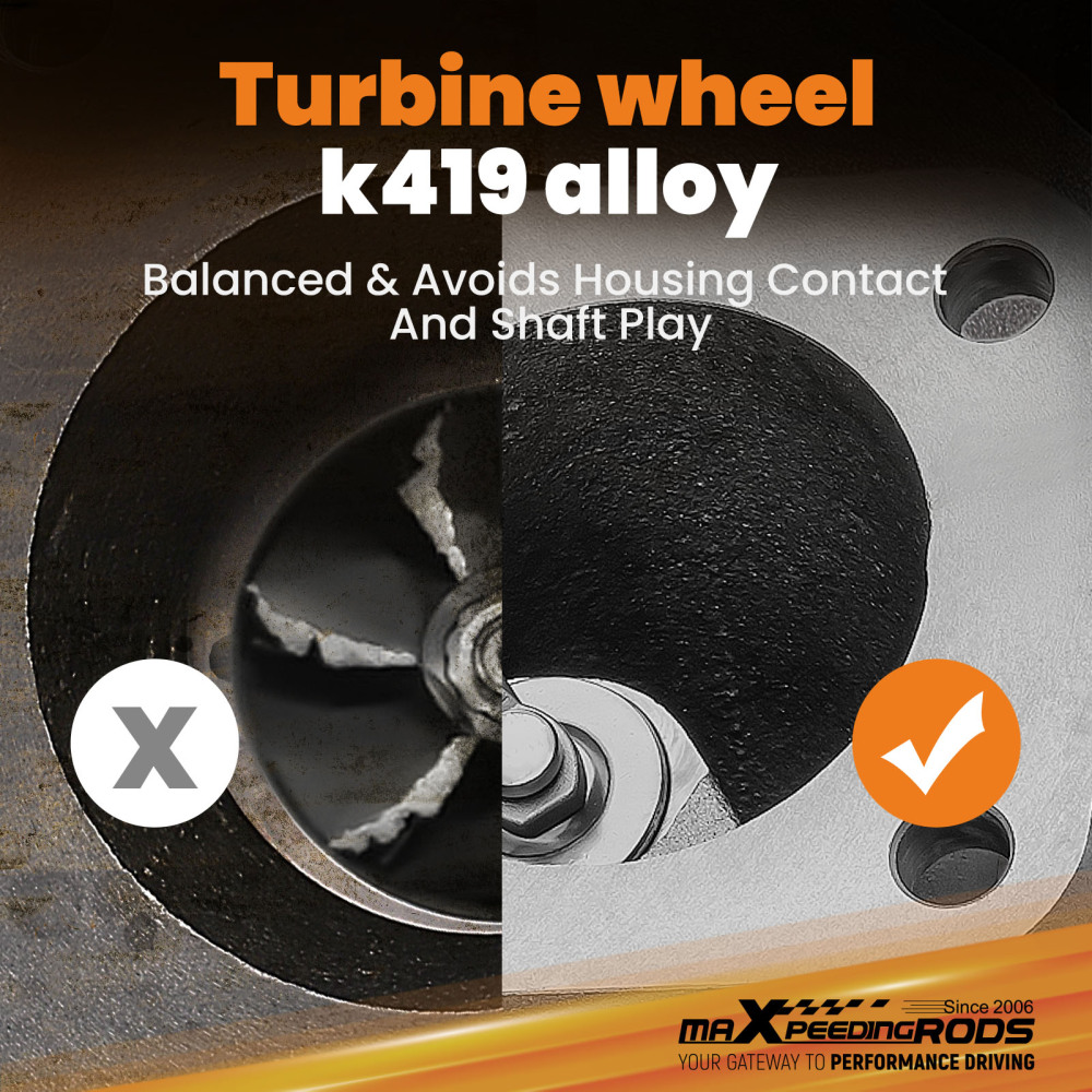 TD03L4 Billet Turbocharger compatible for Ford Transit 2.2 TDCi 63KW 49131-05312 PUMA