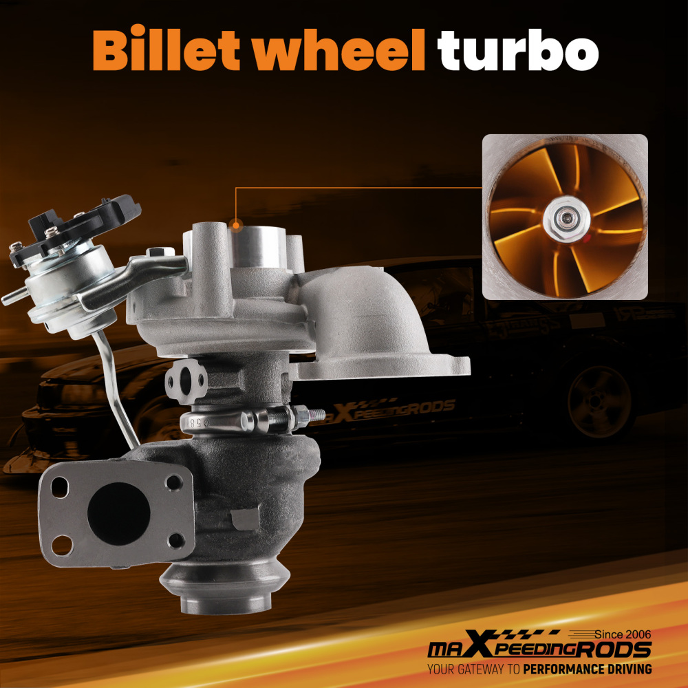 Billet Turbocharger compatible for Ford B-MAX C-MAX compatible for Citroen Berlingo compatible for Peugeot 208 1.6 HDi