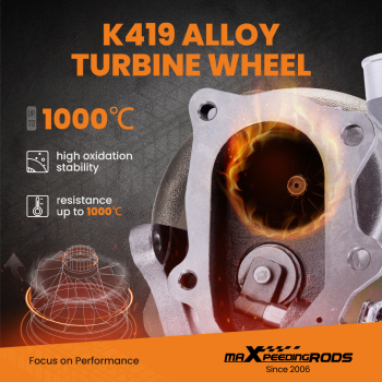 Billet Turbo Turbocharger compatible for Subaru WRX Impreza TD04L-13T WRX WRX-NB 1998-2003