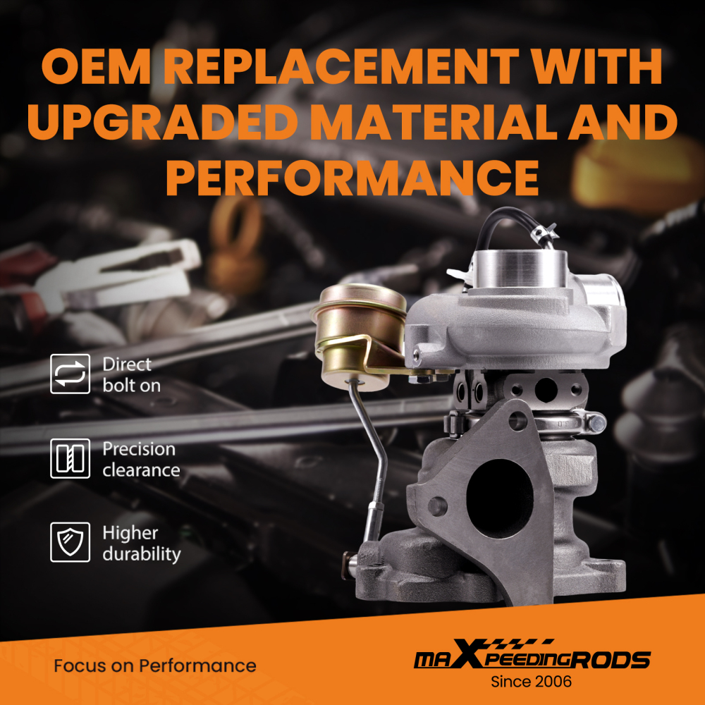 Billet Turbo Turbocharger compatible for Subaru WRX Impreza TD04L-13T WRX WRX-NB 1998-2003