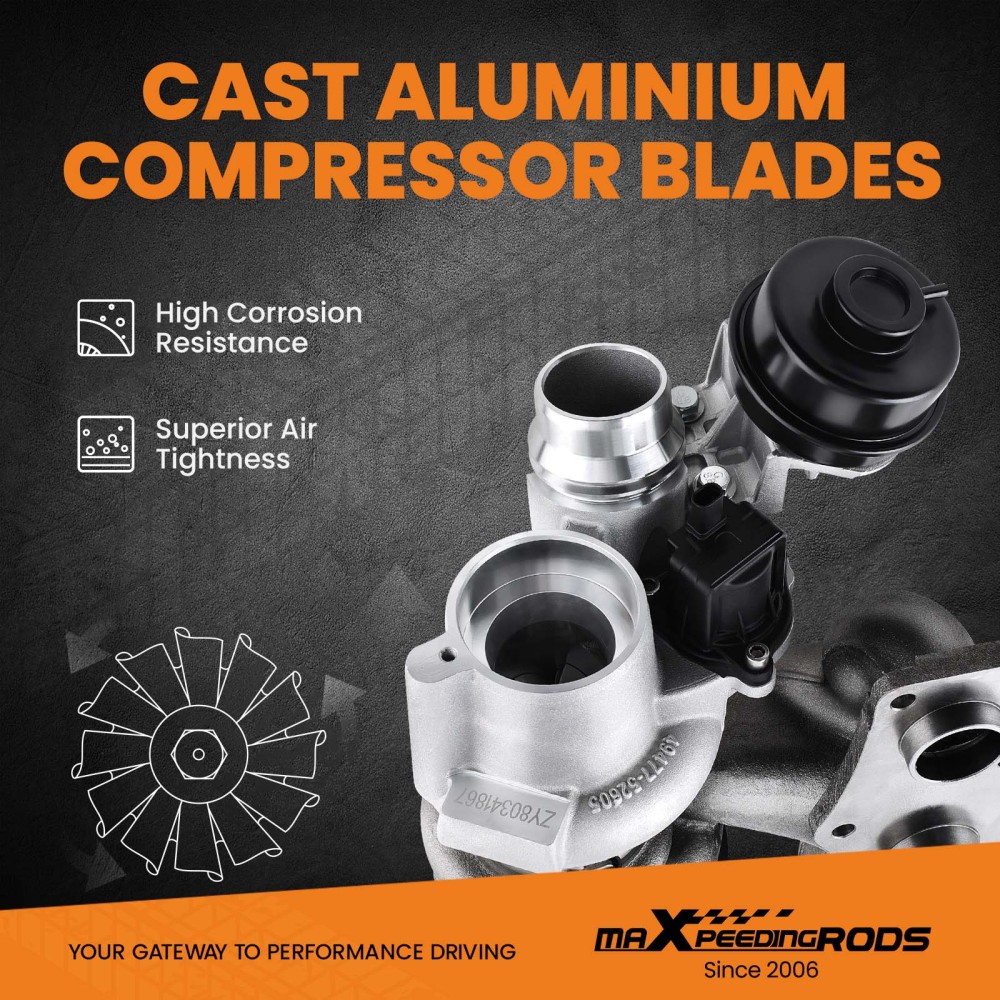 Turbo compatible for BMW X1 X3 Z4 320i 328i 520i 528i xDrive 2.0L N20B20 TD04 Turbocharger