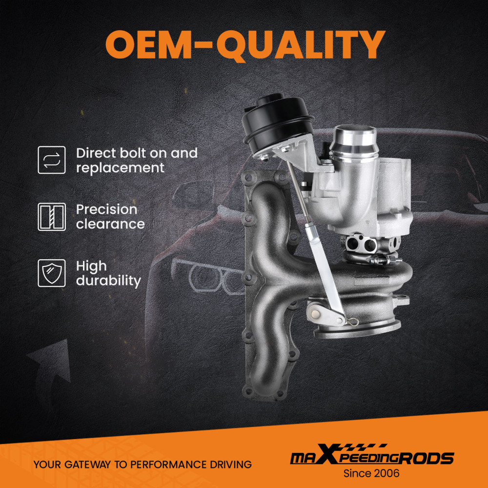 Turbo compatible for BMW X1 X3 Z4 320i 328i 520i 528i xDrive 2.0L N20B20 TD04 Turbocharger