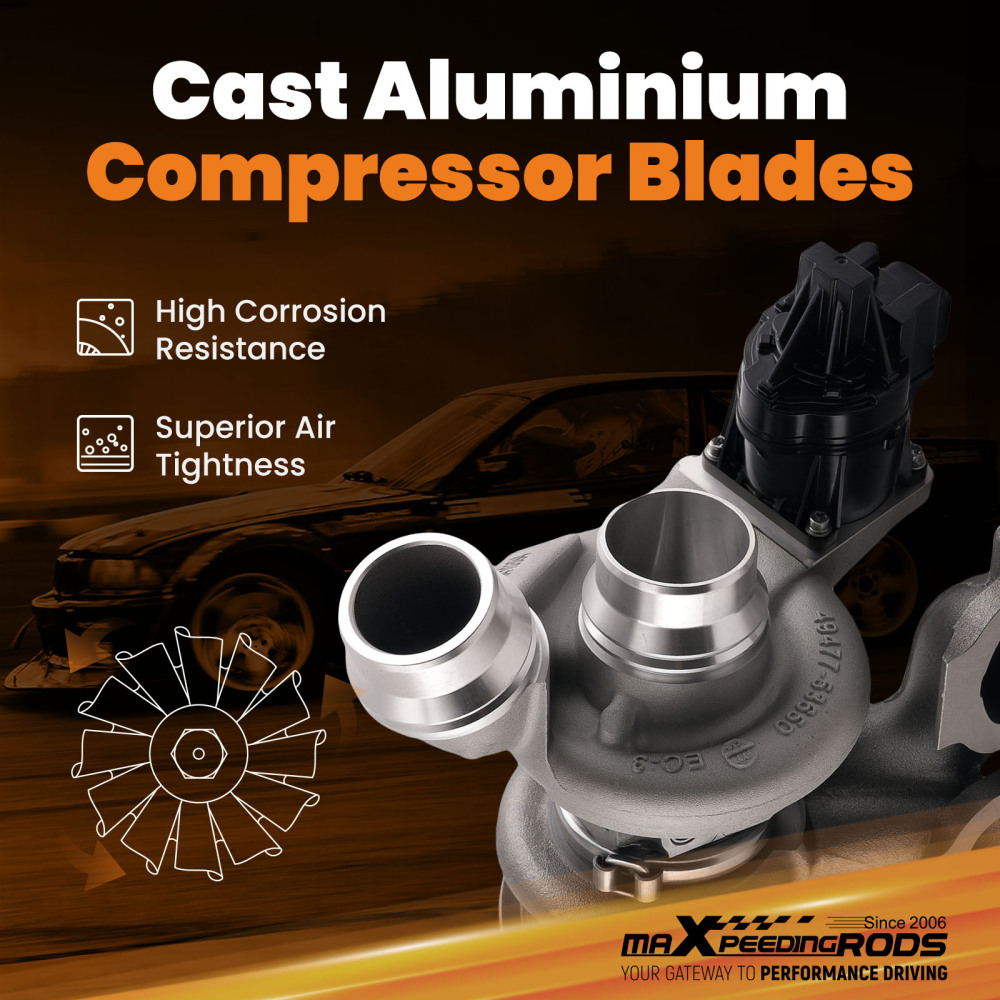 Turbocharger TD04LR6W-04HR compatible for BMW 230i 330i 430i 530i X3 X4 2.0L49477-024