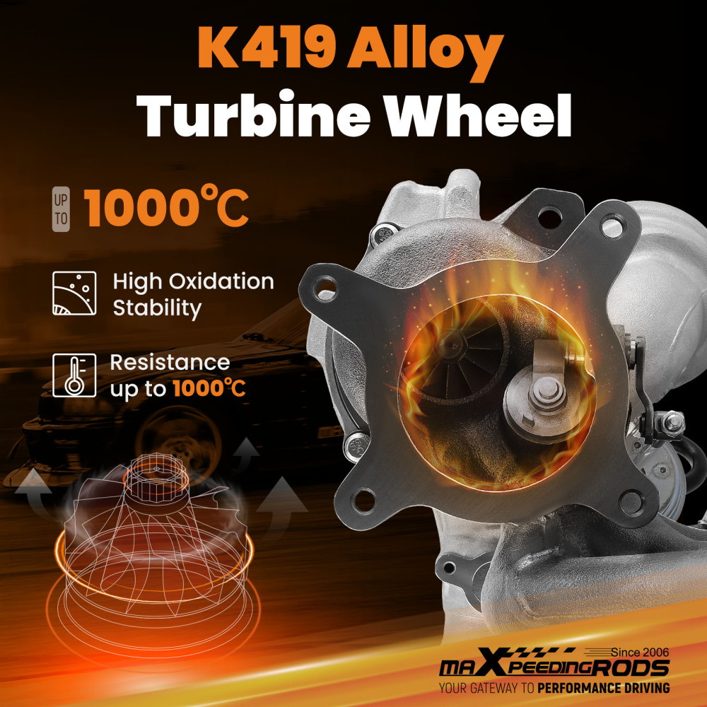 Upgraded Billet Turbo K04 for Audi A3 S3 VW Golf Seat 2.0L TFSI GTI 53049880064