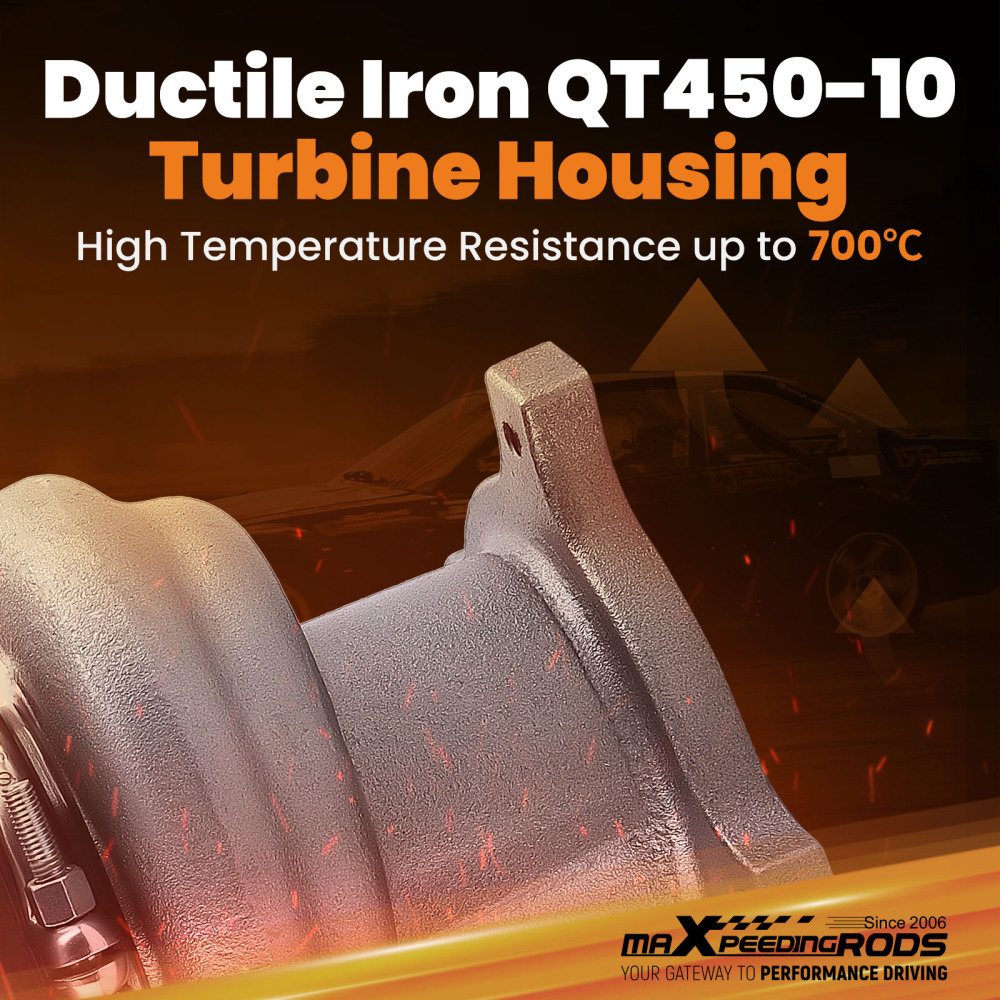 Turbo Turbocharger compatible for Volvo XC60 XC70 XC90 V70 S80 3.0L SI6T Engine 2003-2016