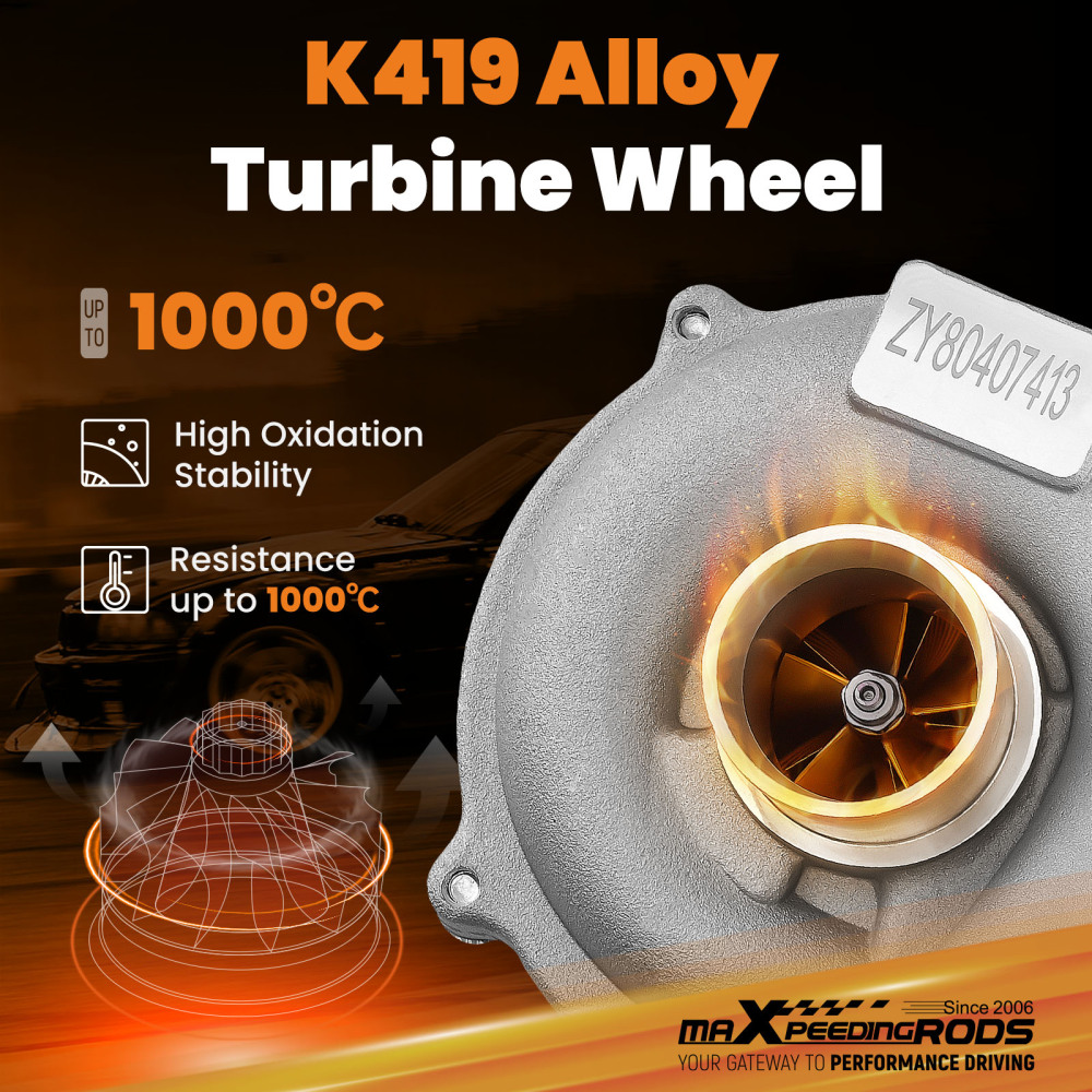 Billet Turbocharger compatible for Renault Megane II Scenic 1.5 dCi 2005-2010 8200578381