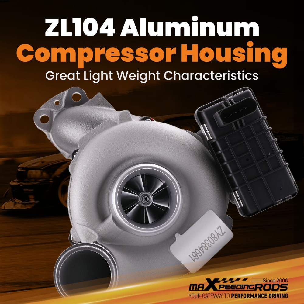 Turbocompressore GTB2060VK compatibile per Mercedes E300 BlueTec 3.0L 802774-0008 6420901686