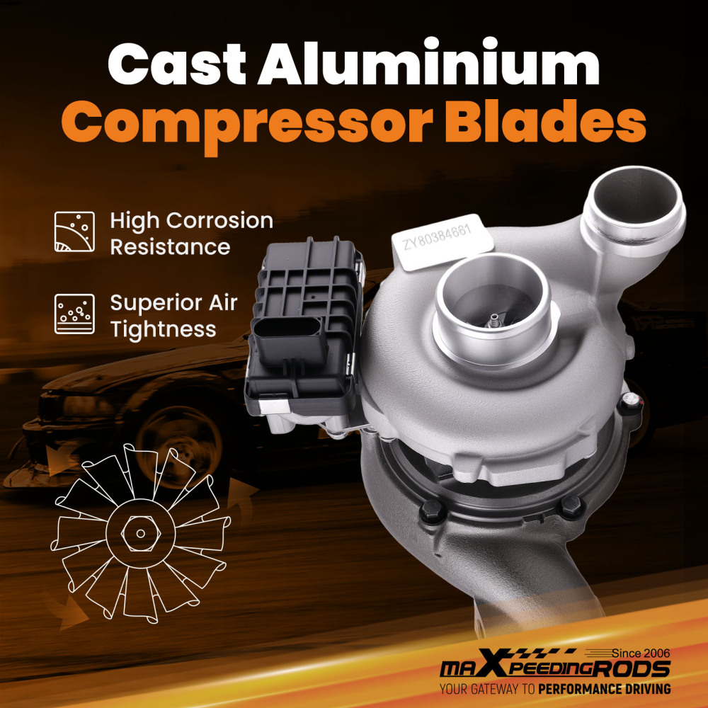 Turbocompressore GTB2060VK compatibile per Mercedes E300 BlueTec 3.0L 802774-0008 6420901686