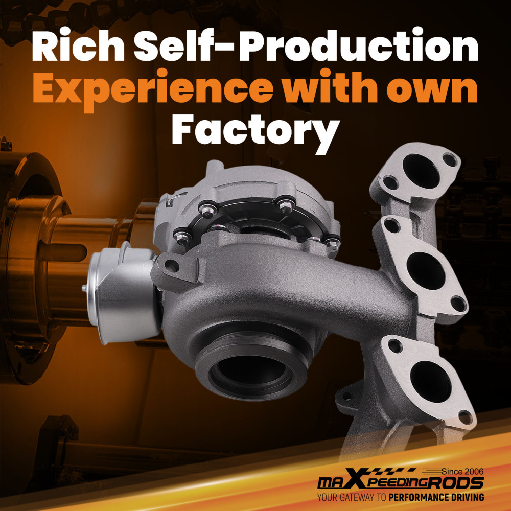 Turbo compatible for Vw Passat B6 compatible for Audi A32.0 Tdi 100/103kw 136/140hp Bkd Azv 2005-2008