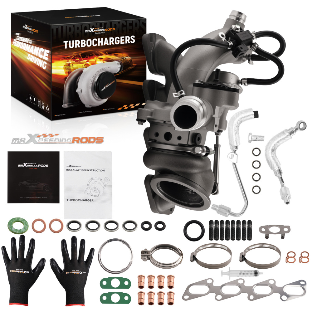 Turbocharger+Tuyau de Retour de Liquide compatible pour Buick Encore Chevrolet Cruze compatible pour Opel