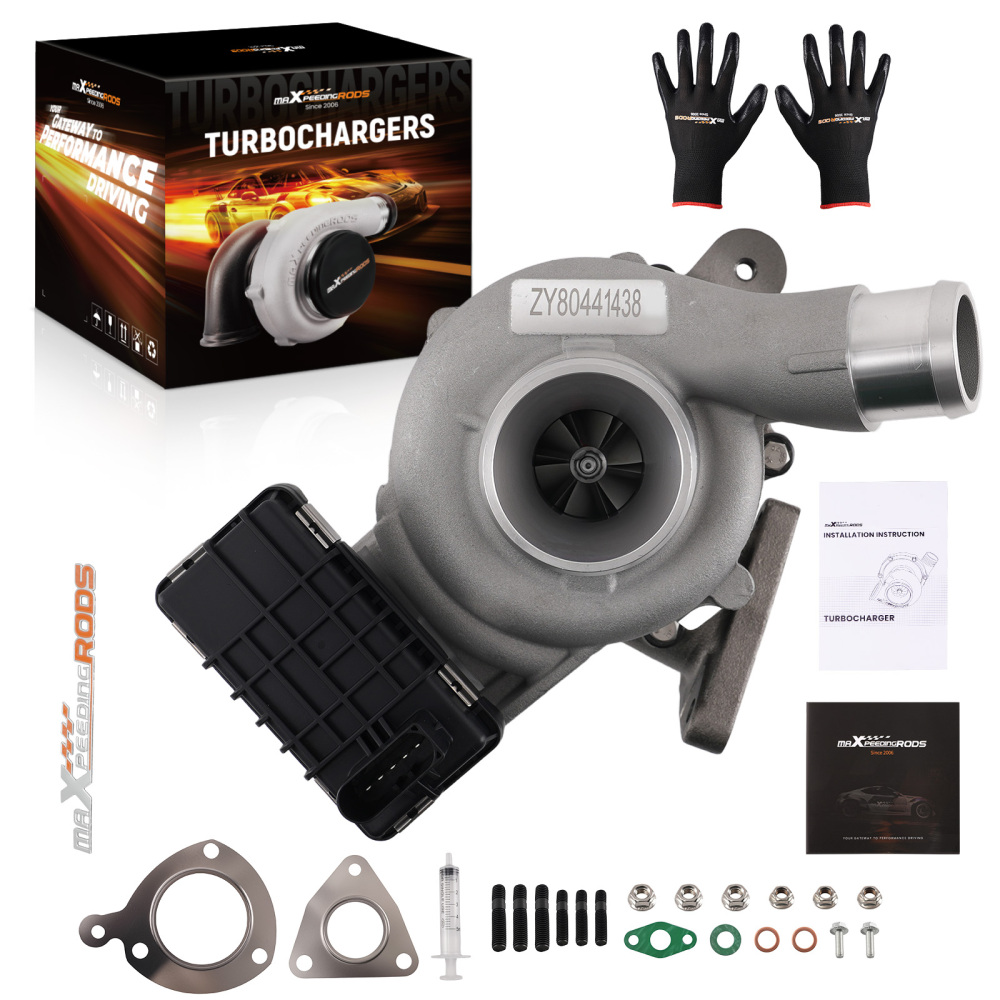 GTB1749VK Turbo Turbocharger compatible para Ford Tourneo 2.2 TDCi 114 KW, 155 PS 2011- NEW