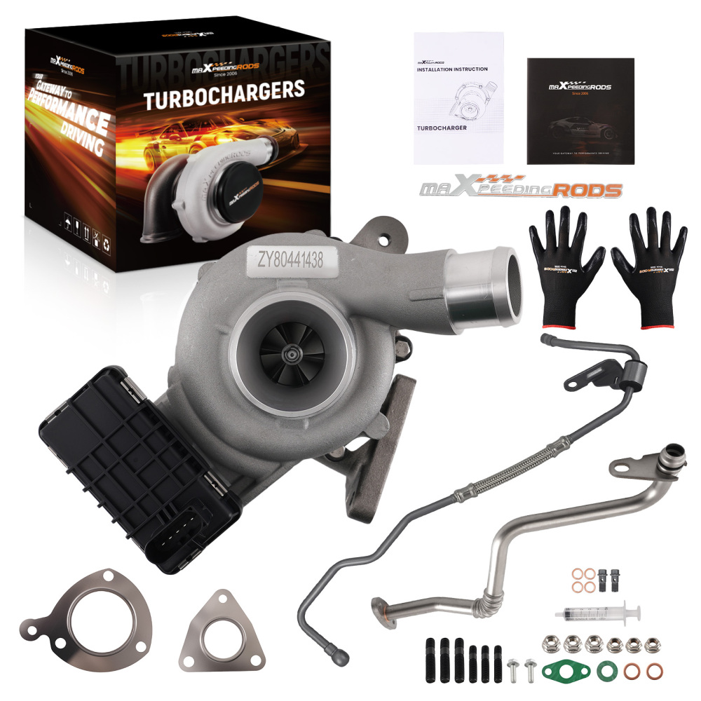 2x Conduit Alimentation Huile+Turbo compatible pour Ford Ranger TKE Transit 2.2 TDCi 11-24