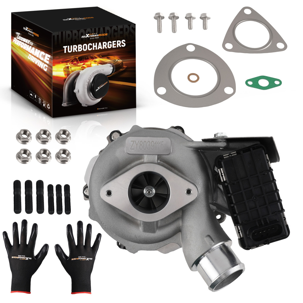 Turbo Charger compatible for Ford Ranger 3.2 TDCI  compatible for Mazda BT50 812971-5006S Oil Cooled@JGdpEO