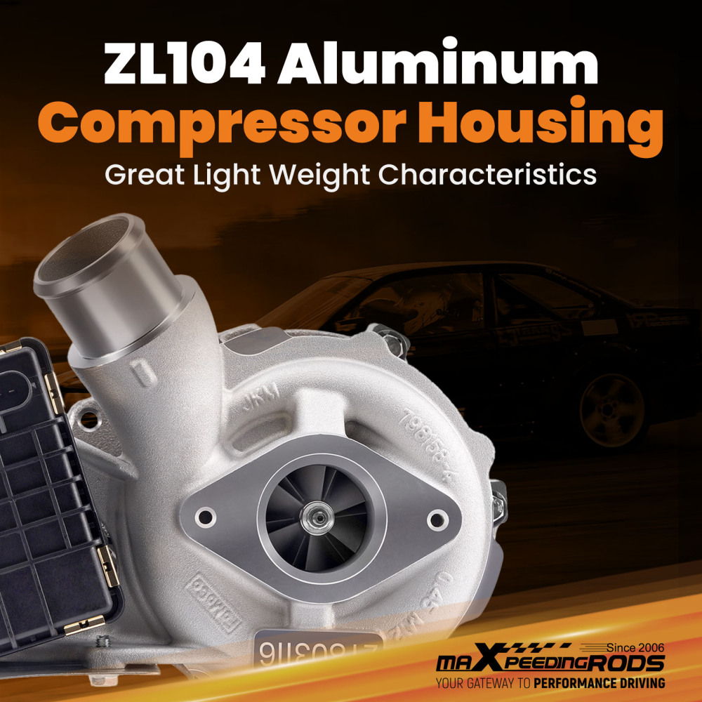 Turbo Charger compatible for Ford Ranger 3.2 TDCI  compatible for Mazda BT50 812971-5006S Oil Cooled@JGdpEO