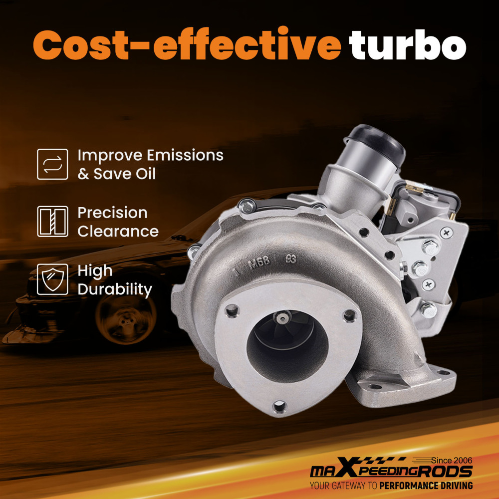 Turbo Charger compatible for Ford Ranger 3.2 TDCI  compatible for Mazda BT50 812971-5006S Oil Cooled@JGdpEO
