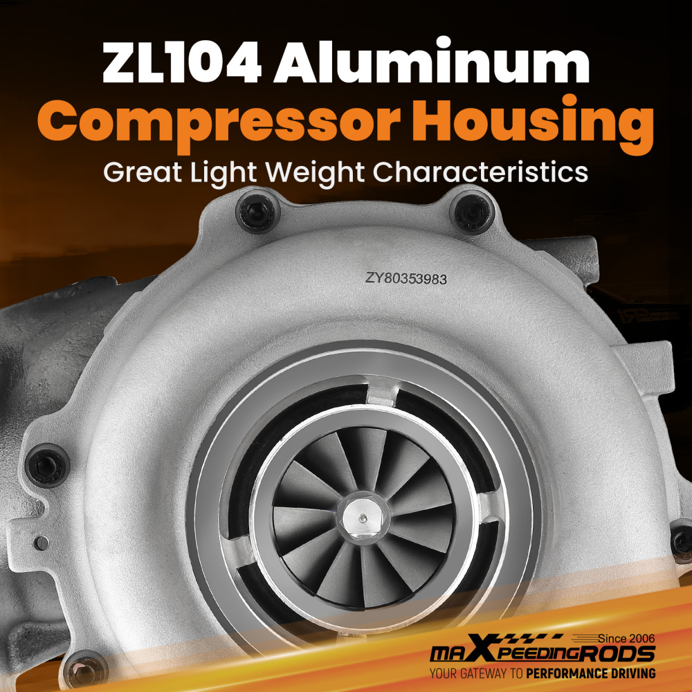 Turbo compatible for Chevy Silverado GMC Sierra 2500 3500 6.6L compatible for Duramax 2011-16 Turbocharger