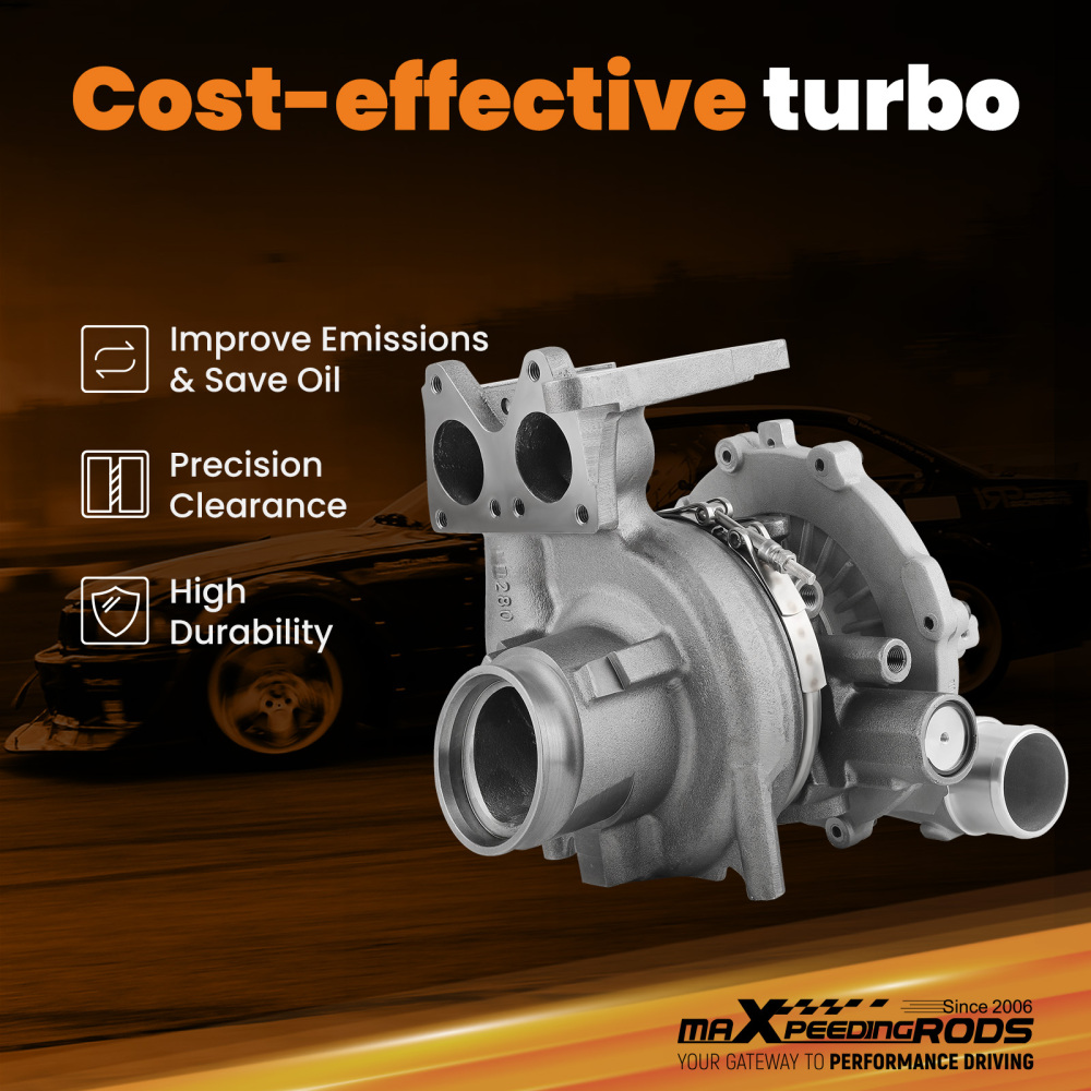 Turbo compatible for Chevy Silverado GMC Sierra 2500 3500 6.6L compatible for Duramax 2011-16 Turbocharger